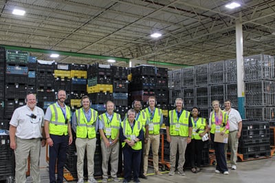 Lenoir County Commissioners Tour FRCE & Electrolux