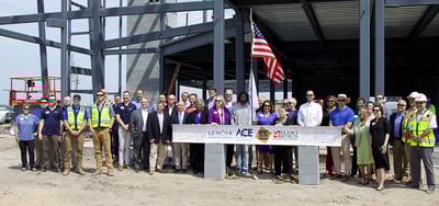 Topping Out Ceremony For LCC’s New Aviation Center For Excellence