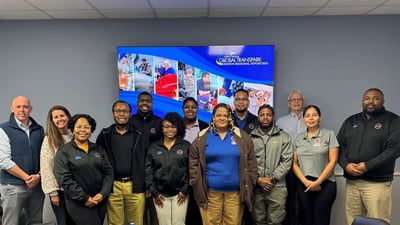 NCDOT’s Historically Black Colleges and Universities Interns/Fellows Visit NC Global TransPark