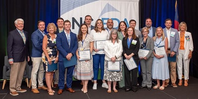 Trey Cash and Craig Foucht Receive NC Economic Development Association Certification Awards