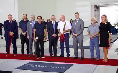 FlyExclusive Jetstream Ribbon Cutting